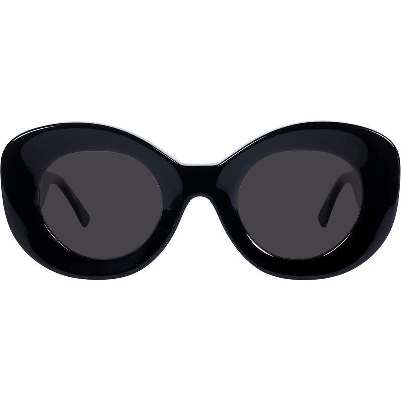 Hollywood, Gloss Black with Gold Metal/Black Polarised Lenses