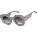 Hollywood, Slate with Gold Metal/Black Gradient Lenses