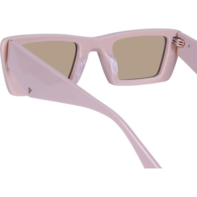 La Hara, Blush with Rose Gold Metal/Light Brown Lenses