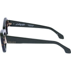 Lafayette, Army Green Clear Tort Splice with Gold Metal/Brown Gradient Lenses