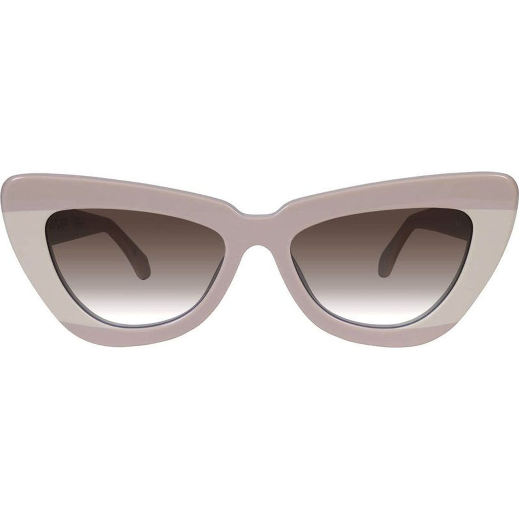 Lafayette, Light Tan Biege Splice with Rose Gold Metal/Brown Gradient Lenses