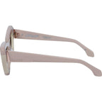 Lafayette, Light Tan Biege Splice with Rose Gold Metal/Brown Gradient Lenses