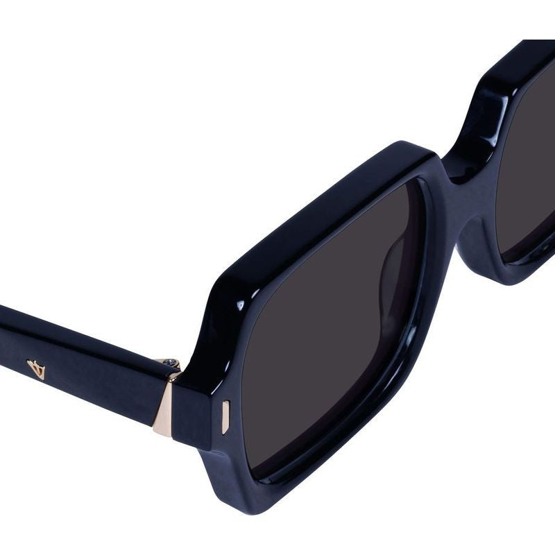 Liberty, Gloss Black with Gold Metal/Black Lenses