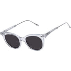 Mercy, Crystal with Silver Metal/Black Lenses