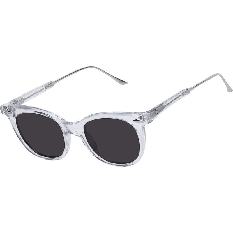 Mercy, Crystal with Silver Metal/Black Lenses
