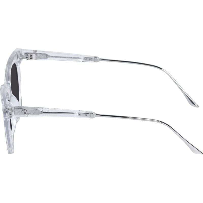 Mercy, Crystal with Silver Metal/Black Lenses