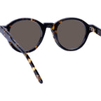 Motel, Clear Tort with 24K Gold Metal/Brown Lenses