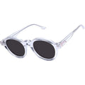 Motel, Crystal with Rose Gold Metal/Black Lenses