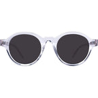 Motel, Crystal with Rose Gold Metal/Black Lenses