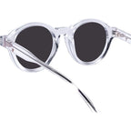 Motel, Crystal with Rose Gold Metal/Black Lenses