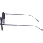Orb, Matte Silver Japanese Titanium/Black Lenses