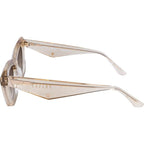 Piaf, Champagne with Gold Metal/Brown Gradient Lenses