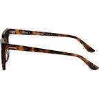 Prisoner II, Dark Amber Tort with Gold Metal/Dark Orange Gradient Lenses