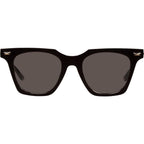 Prisoner II, Gloss Black with Gold Metal/Brown Lenses