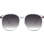 Radius, Crystal with Rose Gold Metal/Black Gradient Lenses