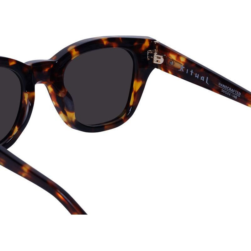 Ritual, Sienna Tort with Gold Metal/Black Lenses