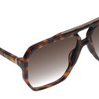 Rodeo, Dark Tortoise with Gold Metal/Brown Gradient Lenses