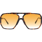Rodeo, Dark Tortoise with Gold Metal/Orange Gradient Lenses