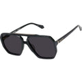 Rodeo, Gloss Black with Gold Metal/Black Lenses