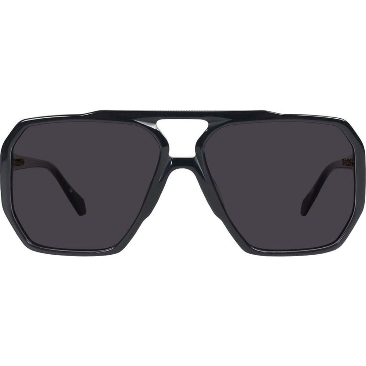 Rodeo, Gloss Black with Gold Metal/Black Lenses