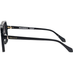 Rodeo, Gloss Black with Gold Metal/Black Gradient Lenses