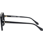 Rodeo, Gloss Black with Gold Metal/Black Lenses