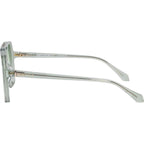 Rodeo, Transparent Sage with Gold Metal/Light Green Gradient Lenses