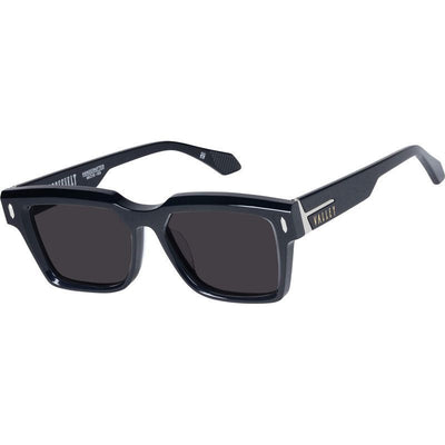 Roosevelt, Gloss Black with Silver Metal/Black Lenses