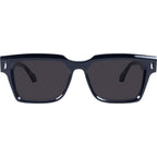 Roosevelt, Gloss Black with Silver Metal/Black Lenses
