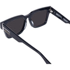 Roosevelt, Gloss Black with Silver Metal/Black Lenses