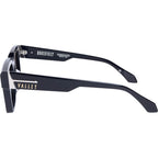 Roosevelt, Gloss Black with Silver Metal/Black Lenses