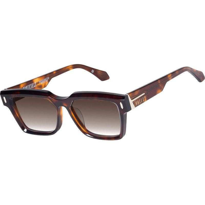 Roosevelt, Hennessy Tort with Gold Metal/Brown Gradient Lenses