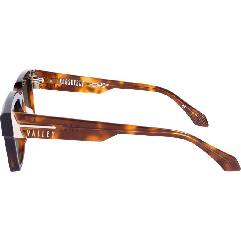 Roosevelt, Hennessy Tort with Gold Metal/Brown Gradient Lenses