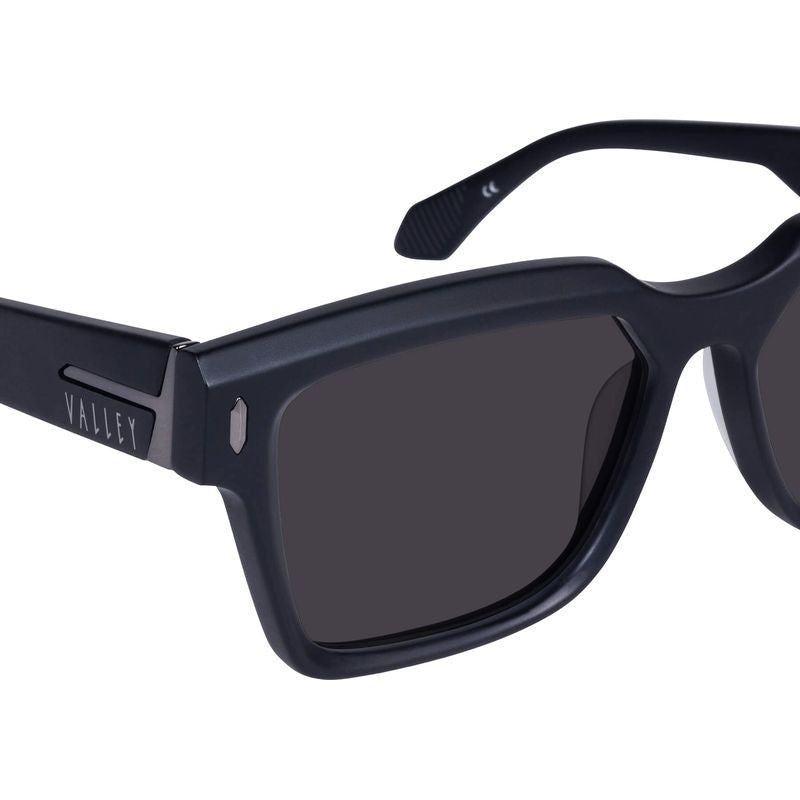 Roosevelt, Matte Black with Gunmetal/Black Lenses