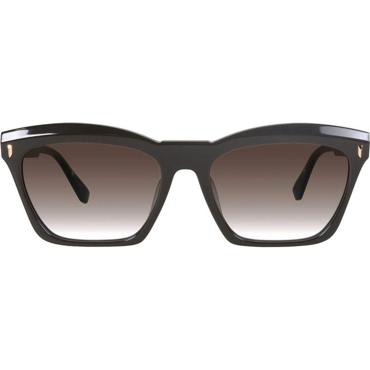 Royale, Dark Khaki Green with Gold Metal/Brown Gradient Lenses