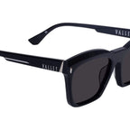 Royale, Gloss Black with Silver Metal/Black Lenses