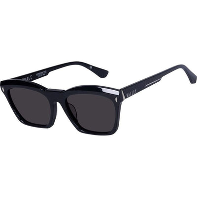 Royale, Gloss Black with Silver Metal/Black Lenses