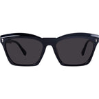 Royale, Gloss Black with Silver Metal/Black Lenses