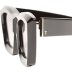 Soho, Gloss Black with Silver Metal/Black Gradient Polarised Lenses