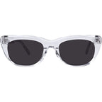 Tomahawk, Crystal with Silver Metal/Black Lenses