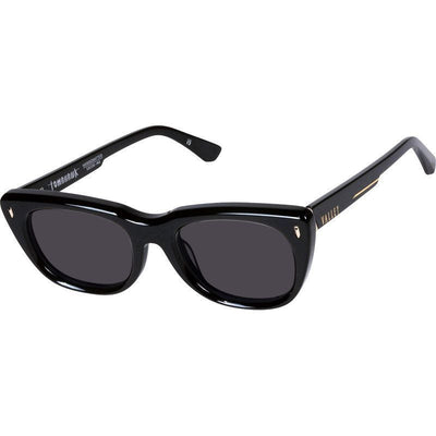 Tomahawk, Gloss Black with Gold Metal/Black Polarised Lenses
