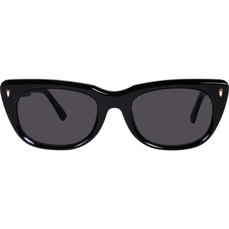 Tomahawk, Gloss Black with Gold Metal/Black Lenses