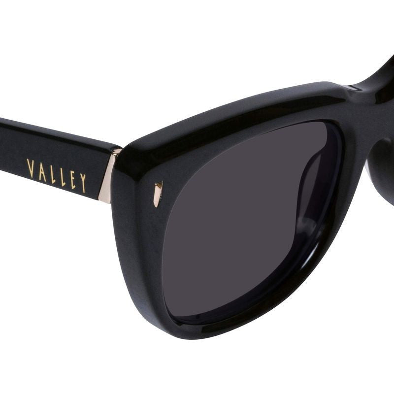 Tomahawk, Gloss Black with Gold Metal/Black Lenses