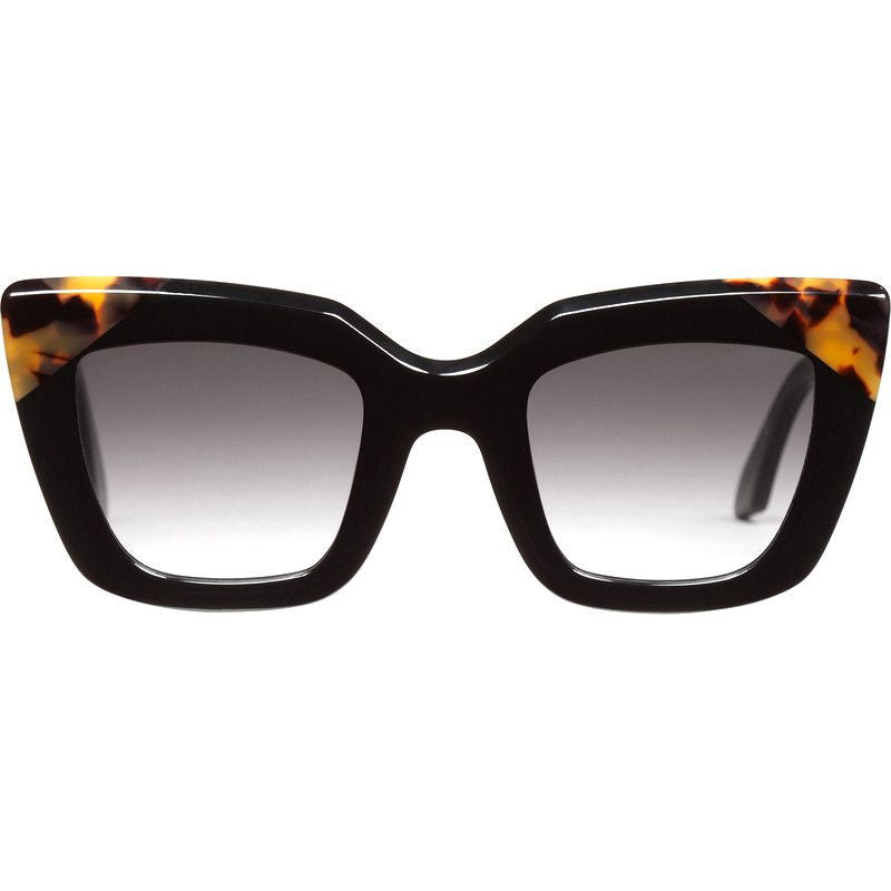 Brigada, Black and Tort/Grey Gradient Lenses