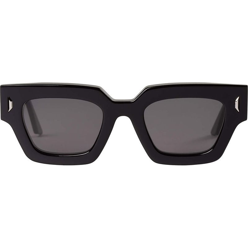 Ghost, Gloss Black with Silver Metal Trim/Black Lenses