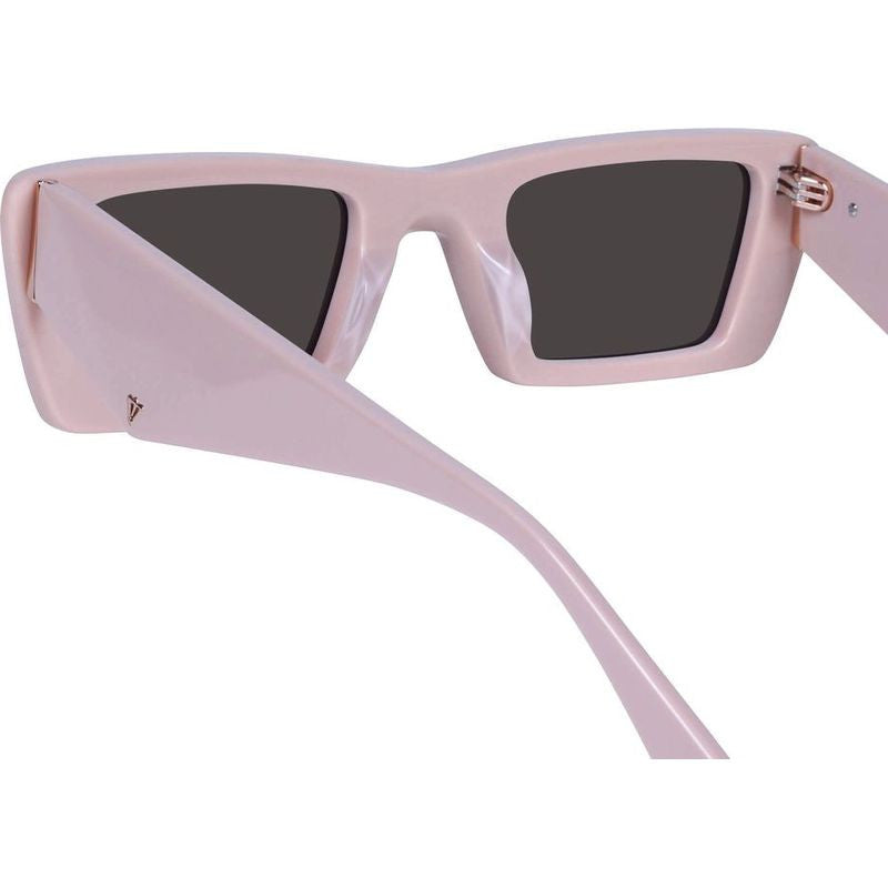 La Hara, Blush with Rose Gold Metal/Black Lenses