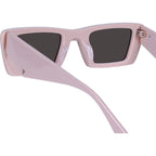 La Hara, Blush with Rose Gold Metal/Black Lenses
