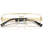 VE1308, Gold/Clear Lenses 56 Eye Size