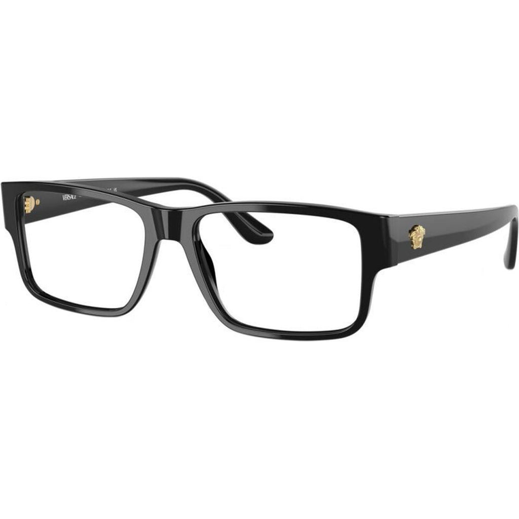VE3342, Shiny Black/Clear Lenses 57 Eye Size