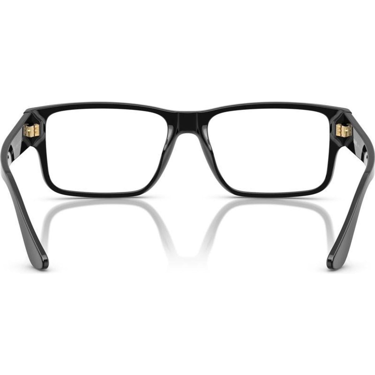 VE3342, Shiny Black/Clear Lenses 57 Eye Size